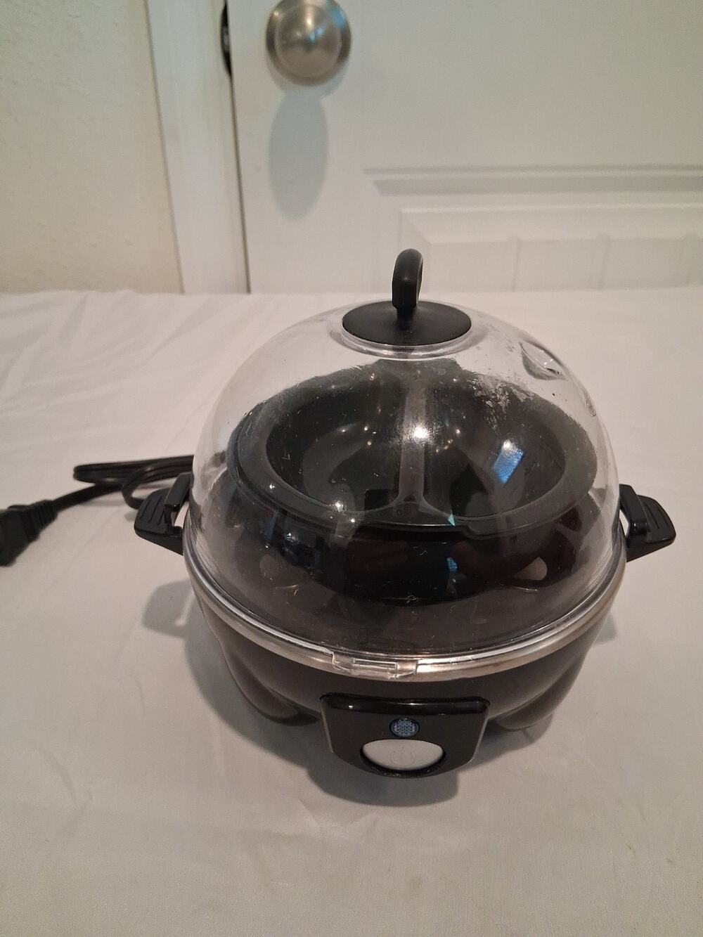 MCM Eggspress Electric Egg Cooker Poacher K41589 MarkCharles Misilli Black 360W